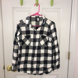Black and White Flannel